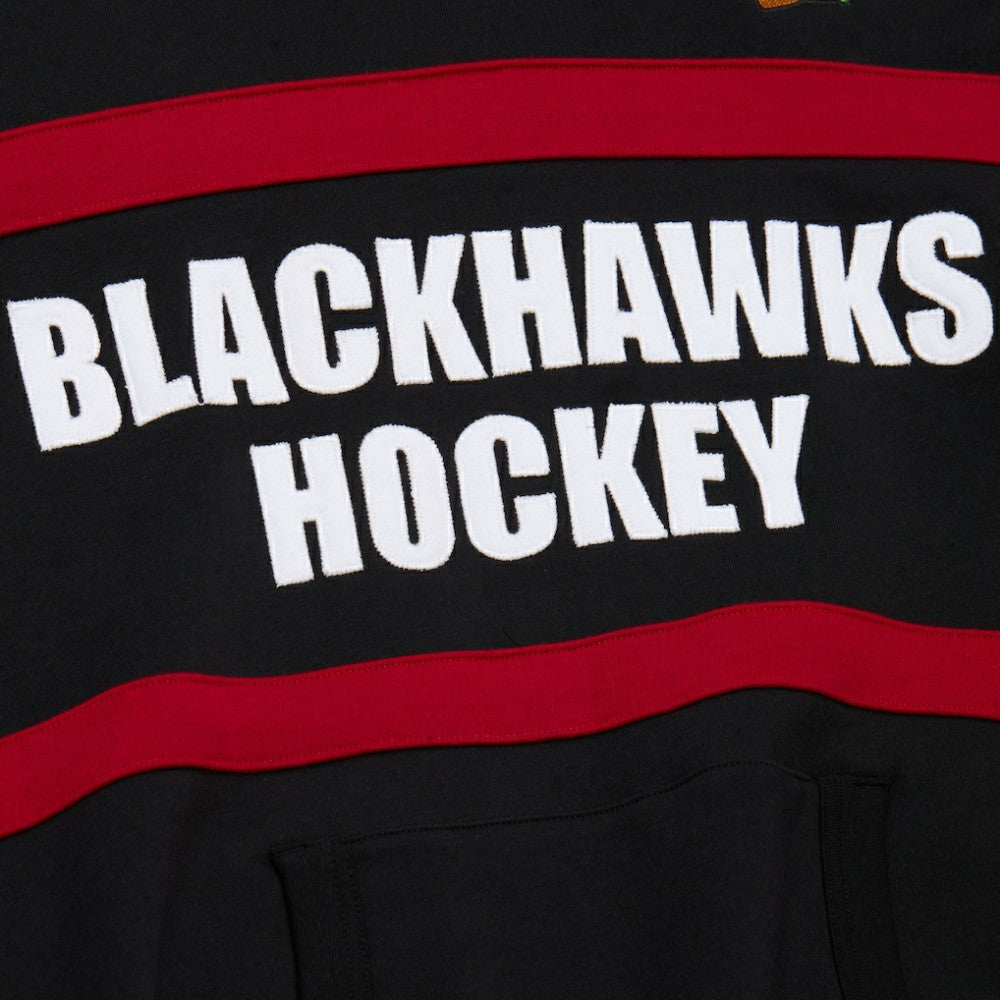 Chicago Blackhawks Mitchell & Ness Head Coach Slogan Pullover Hoodie Discount