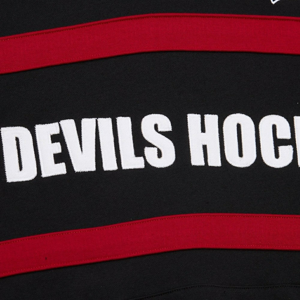 New Jersey Devils Mitchell & Ness Head Coach Slogan Pullover Hoodie For Sale