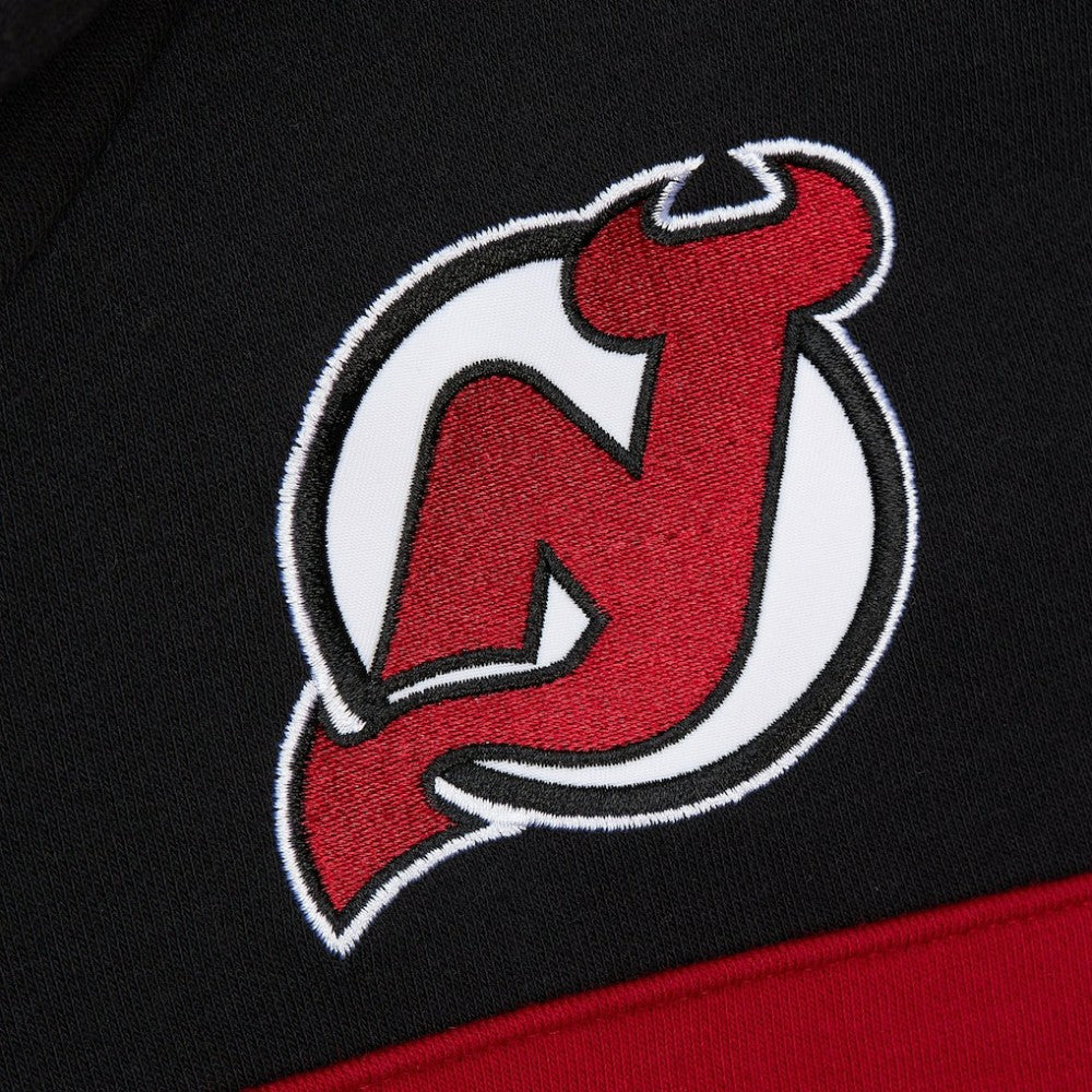 New Jersey Devils Mitchell & Ness Head Coach Slogan Pullover Hoodie For Sale