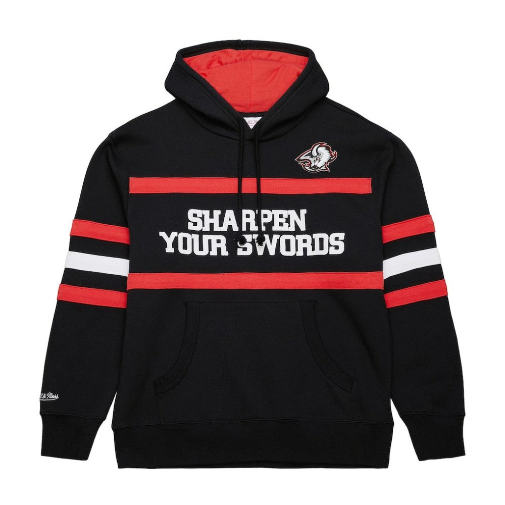 Buffalo Sabres Mitchell & Ness Head Coach Slogan Pullover Hoodie Online