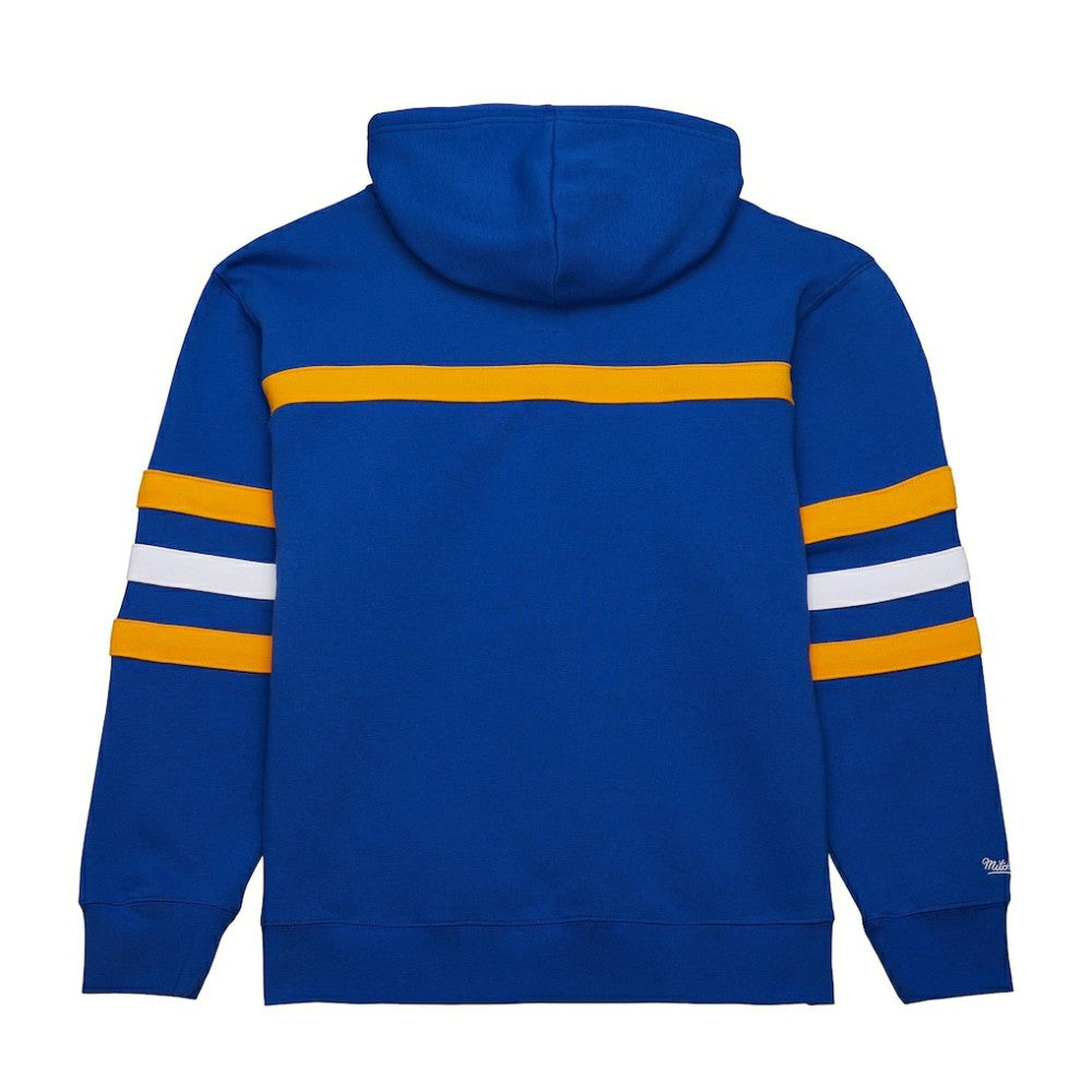 St. Louis Blues Mitchell & Ness Head Coach Slogan Pullover Hoodie Discount