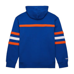 New York Islanders Mitchell & Ness Head Coach Slogan Pullover Hoodie Outlet