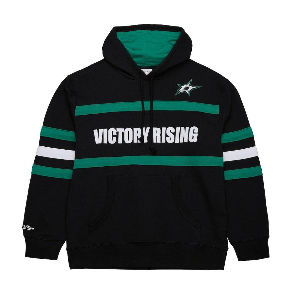 Dallas Stars Mitchell & Ness Head Coach Slogan Pullover Hoodie For Sale