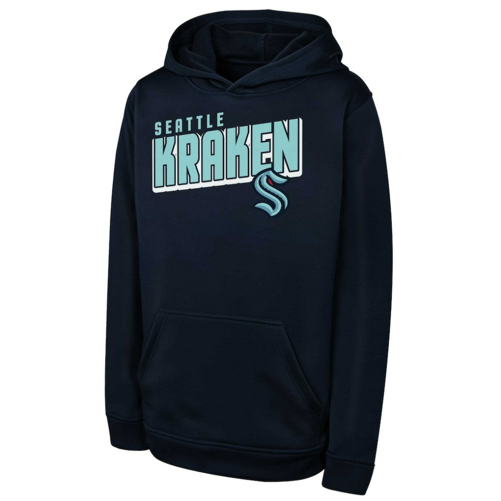 Seattle Kraken Youth Cyber Punk Performance Hoodie Online