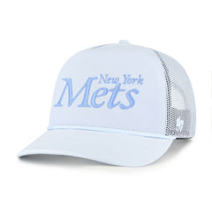 New York Mets '47 Foundation Script Hitch Adjustable Trucker Hat | MLB New