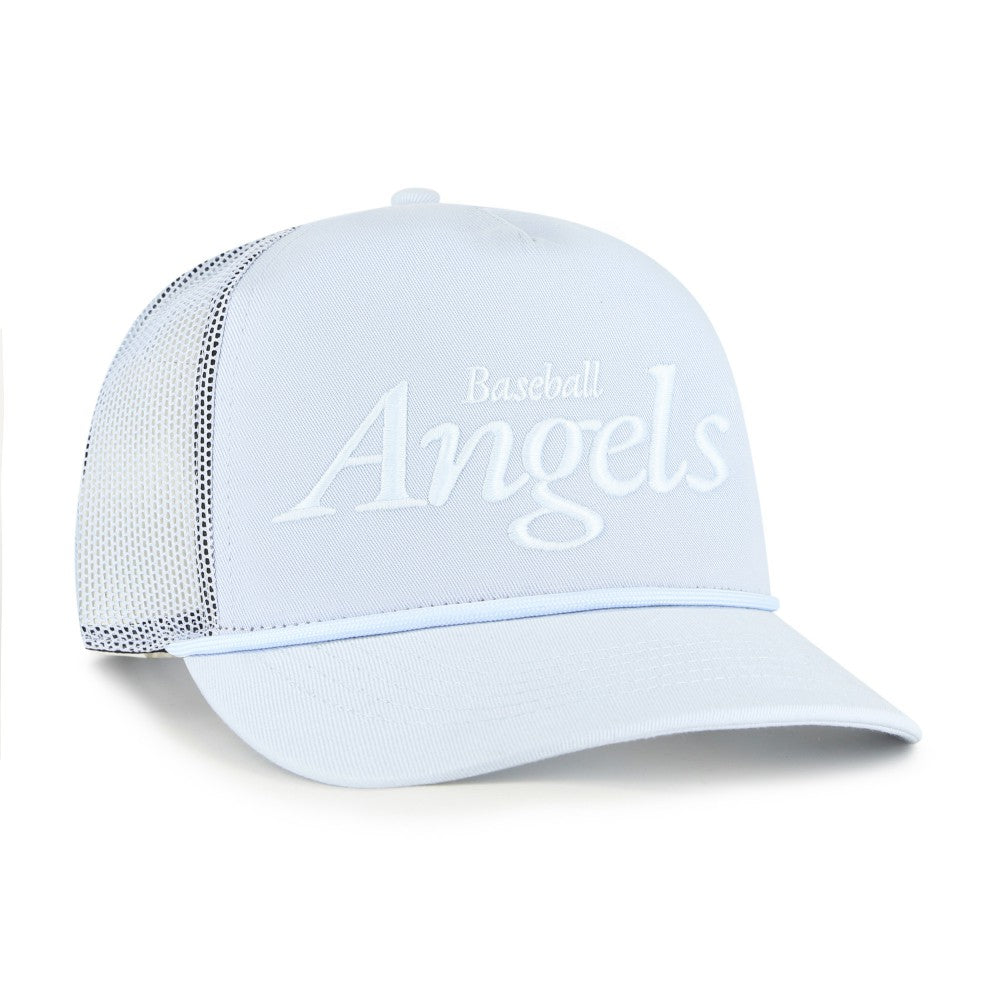 Los Angeles Angels '47 Foundation Script Hitch Adjustable Trucker Hat | MLB Sale