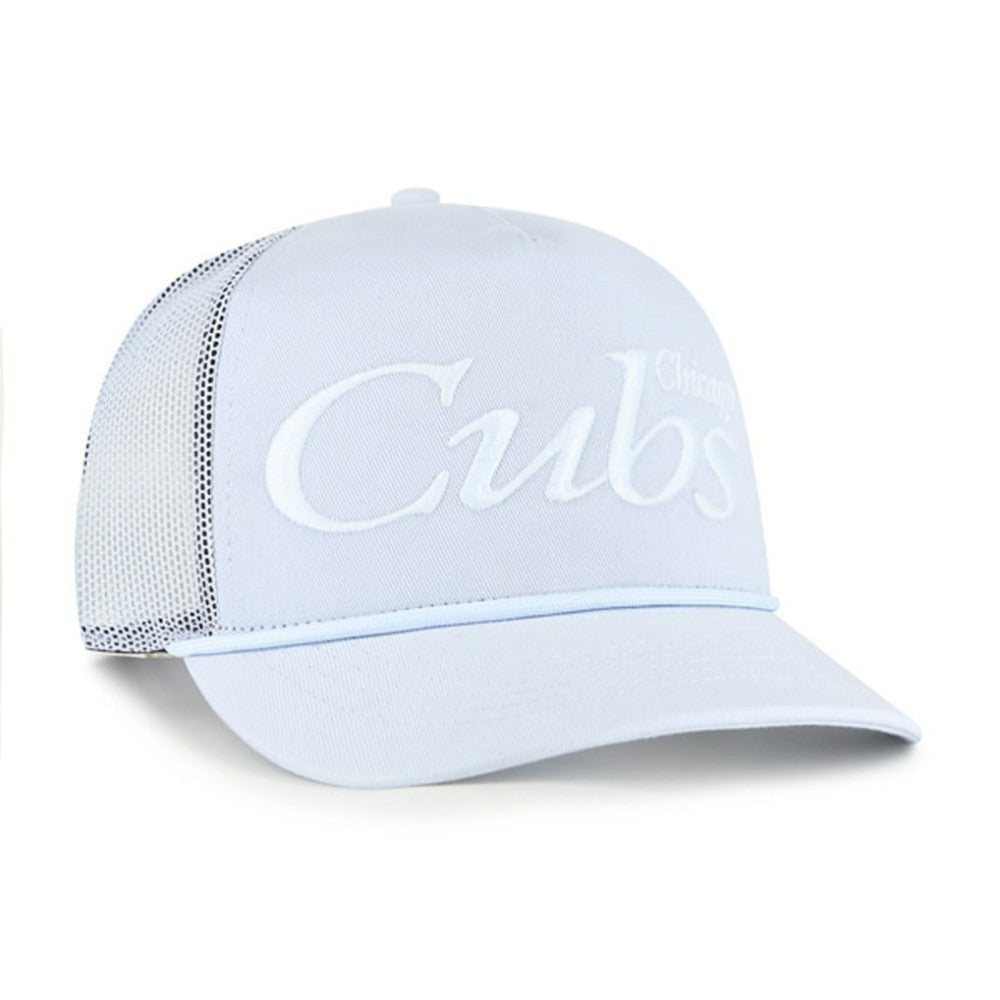 Chicago Cubs '47 Foundation Script Hitch Adjustable Trucker Hat | MLB New