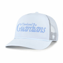 Cleveland Guardians '47 Foundation Script Hitch Adjustable Trucker Hat | MLB For sale