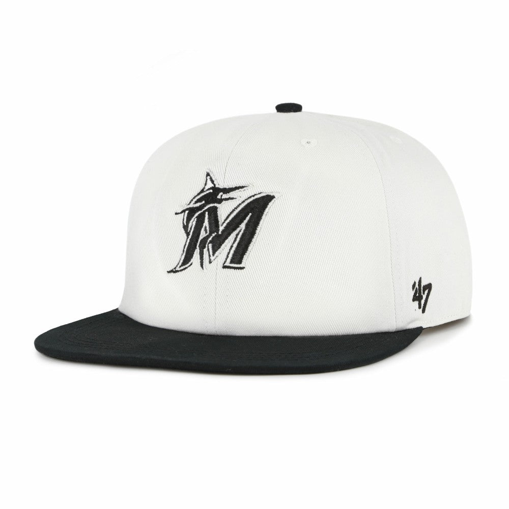 Miami Marlins '47 Foundation Captain Snapback Hat | MLB US