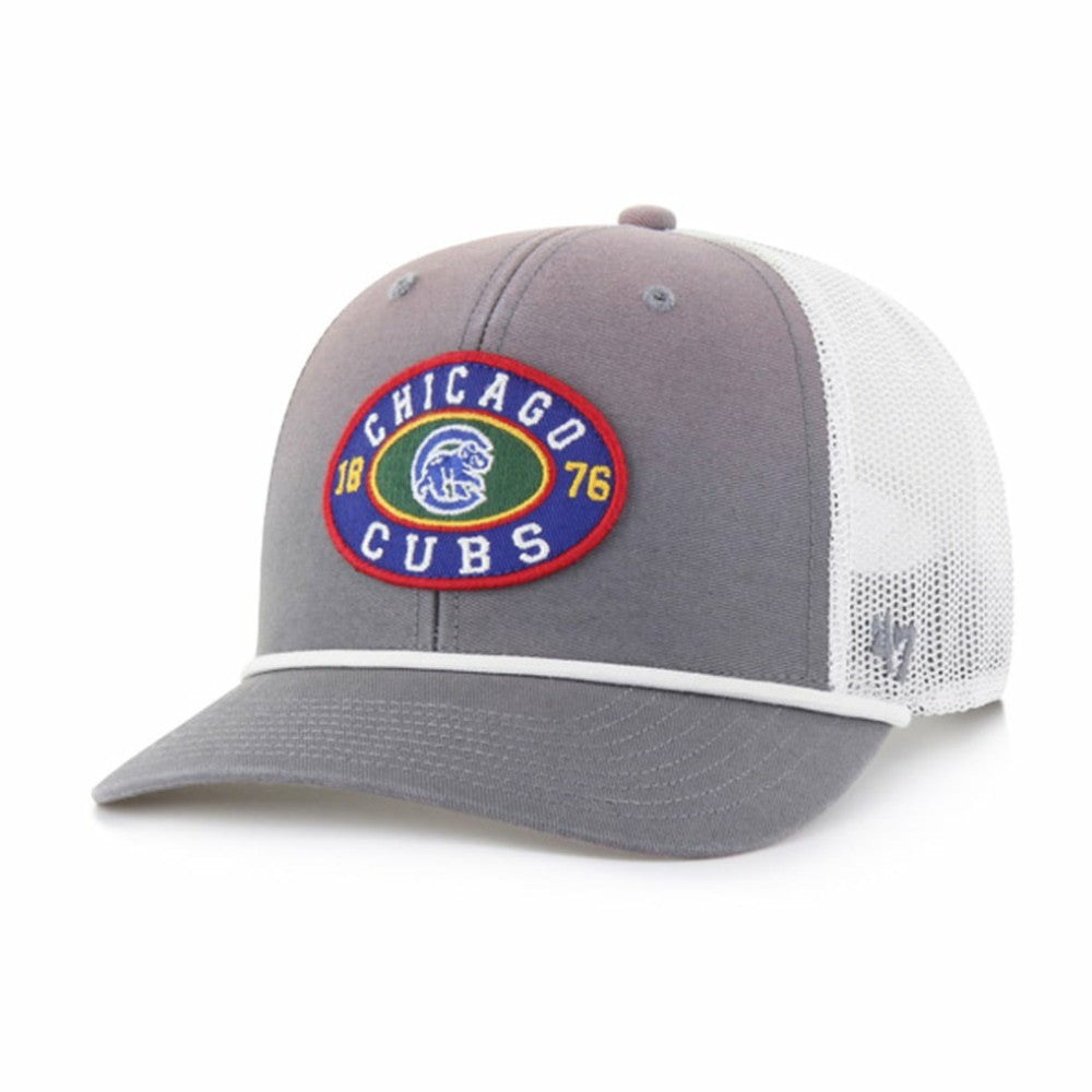 Chicago Cubs '47 Tide Sweep Rope Trucker Adjustable Hat | MLB US