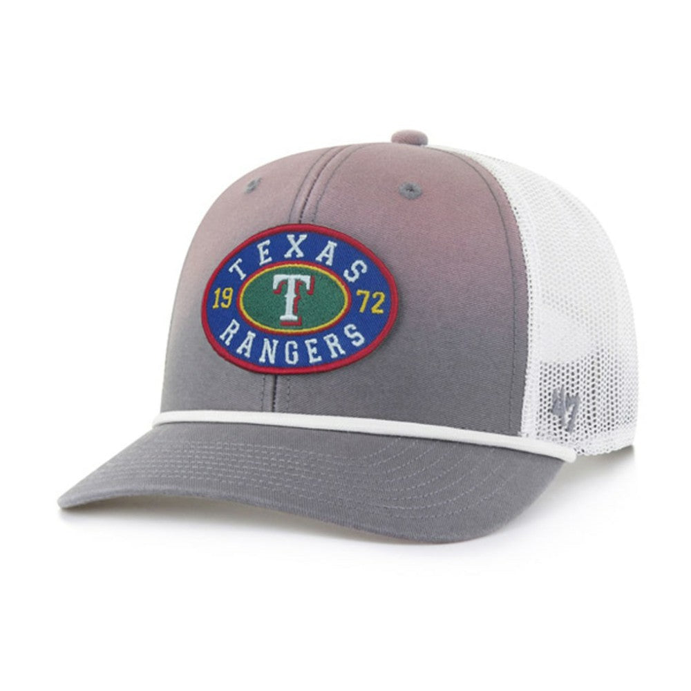 Texas Rangers '47 Tide Sweep Rope Trucker Adjustable Hat | MLB Discount