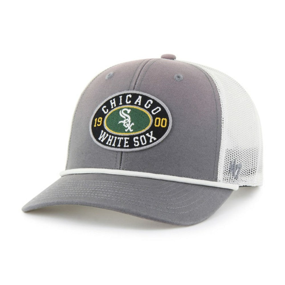 Chicago White Sox '47 Tide Sweep Rope Trucker Adjustable Hat | MLB Discount