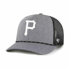 Pittsburgh Pirates '47 Carbon Rope Trucker Adjustable Hat | MLB Shop