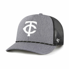 Minnesota Twins '47 Carbon Rope Trucker Adjustable Hat | MLB Sale