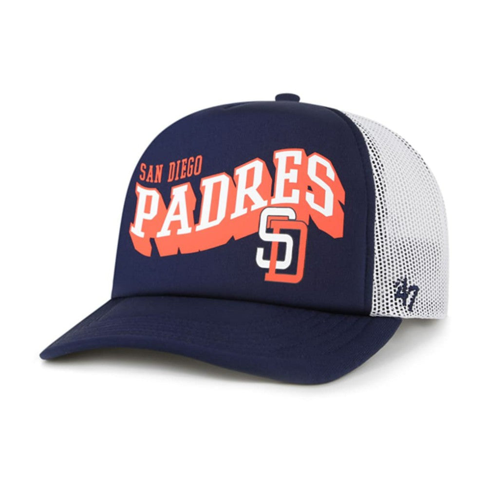 San Diego Padres '47 Meander Foam Trucker Snapback Hat | MLB Near me