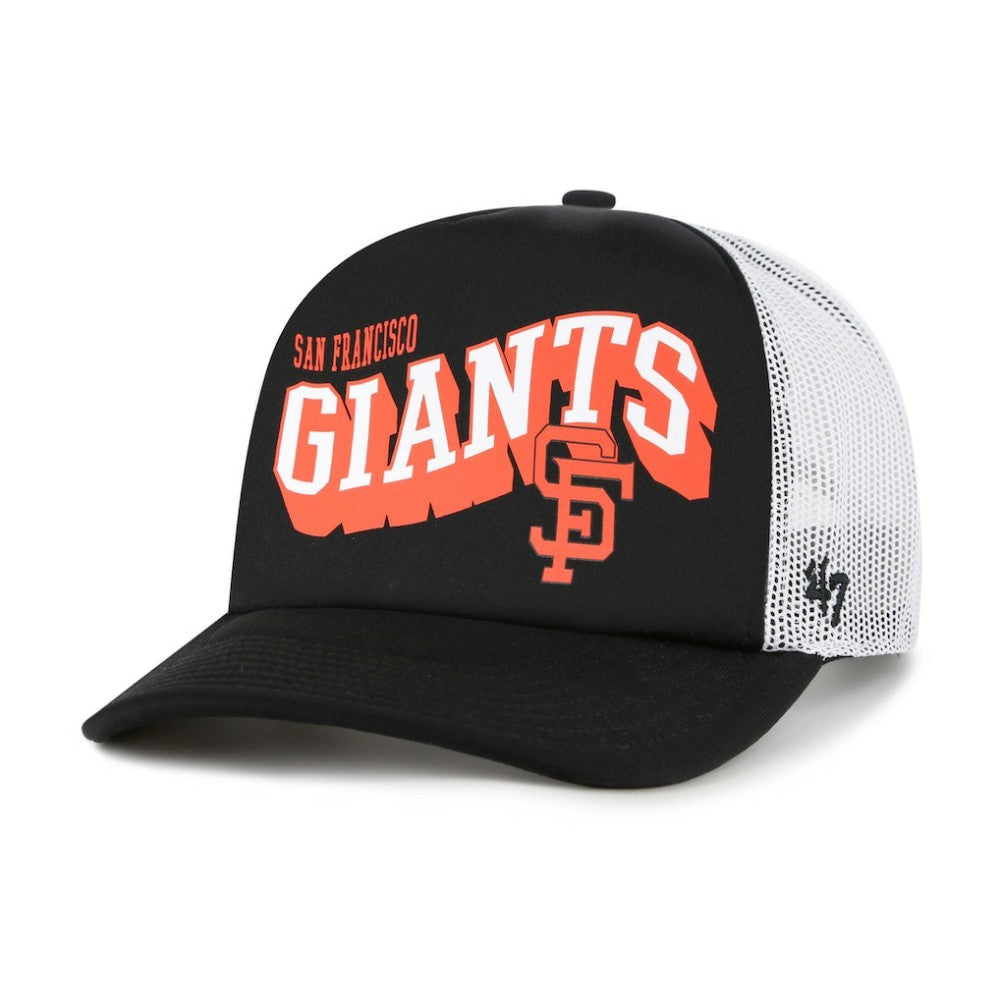 San Francisco Giants '47 Meander Foam Trucker Snapback Hat | MLB On Sale