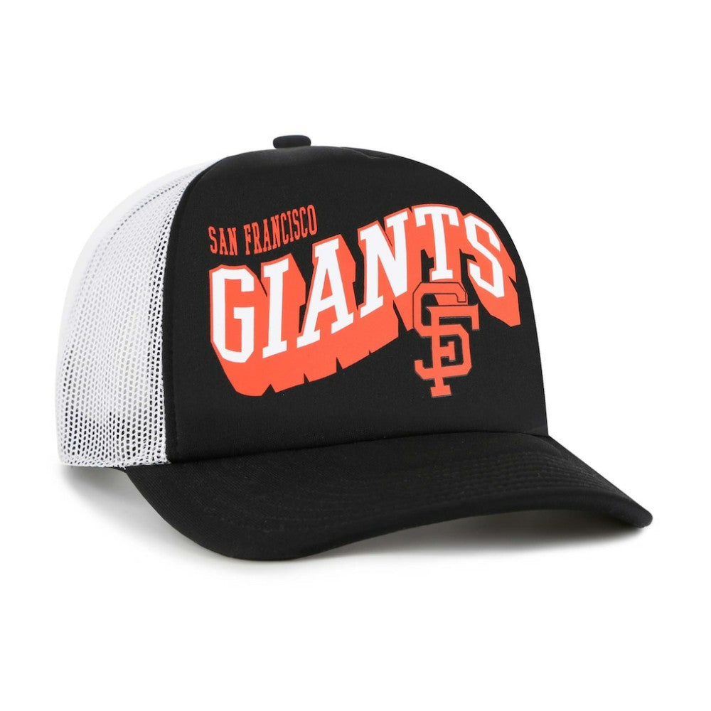San Francisco Giants '47 Meander Foam Trucker Snapback Hat | MLB On Sale