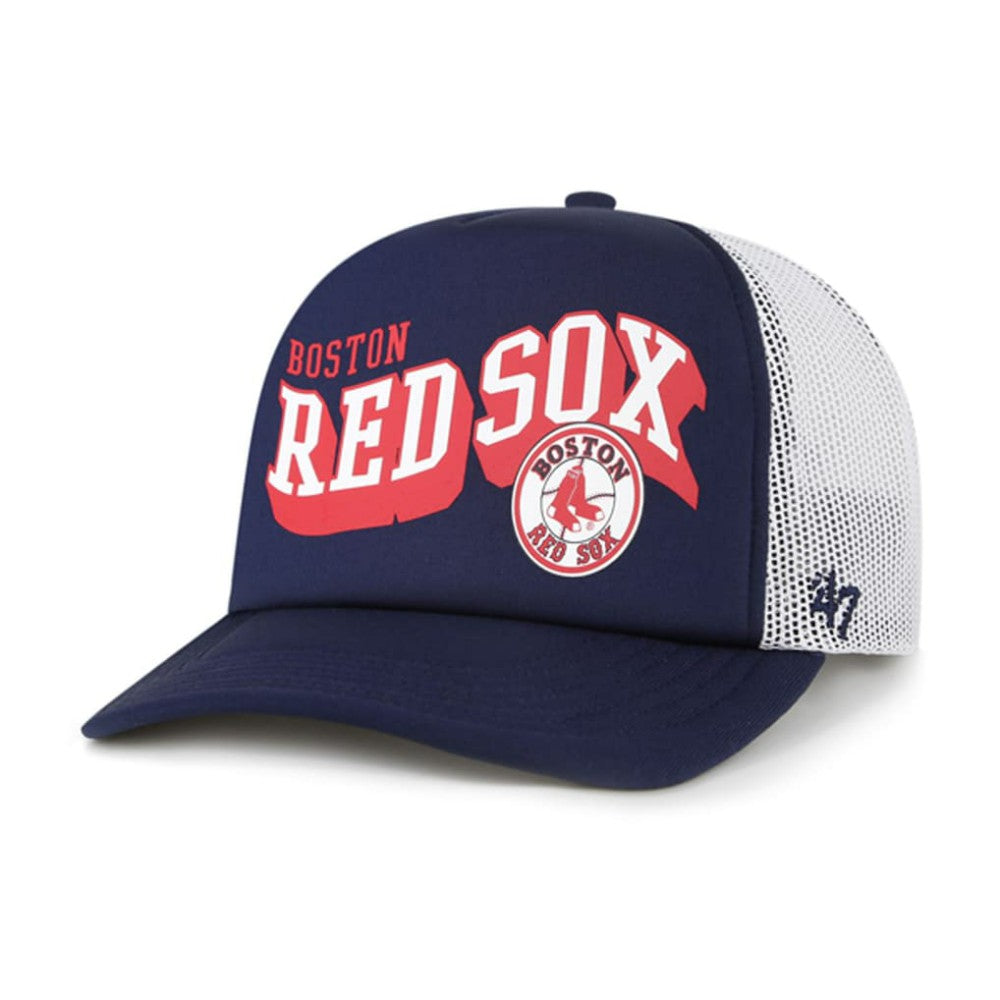 Boston Red Sox '47 Meander Foam Trucker Snapback Hat | MLB Near me
