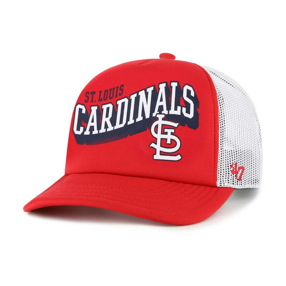 St. Louis Cardinals '47 Meander Foam Trucker Snapback Hat | MLB Sale