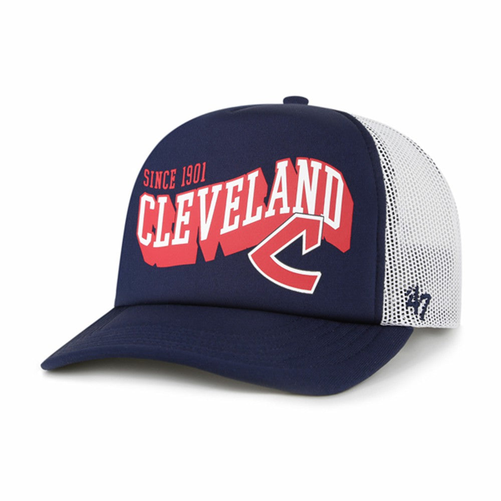 Cleveland Guardians '47 Meander Foam Trucker Snapback Hat | MLB Near me
