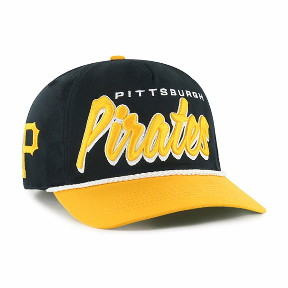 Pittsburgh Pirates '47 Dropshadow Rope Hitch Adjustable Hat | MLB US