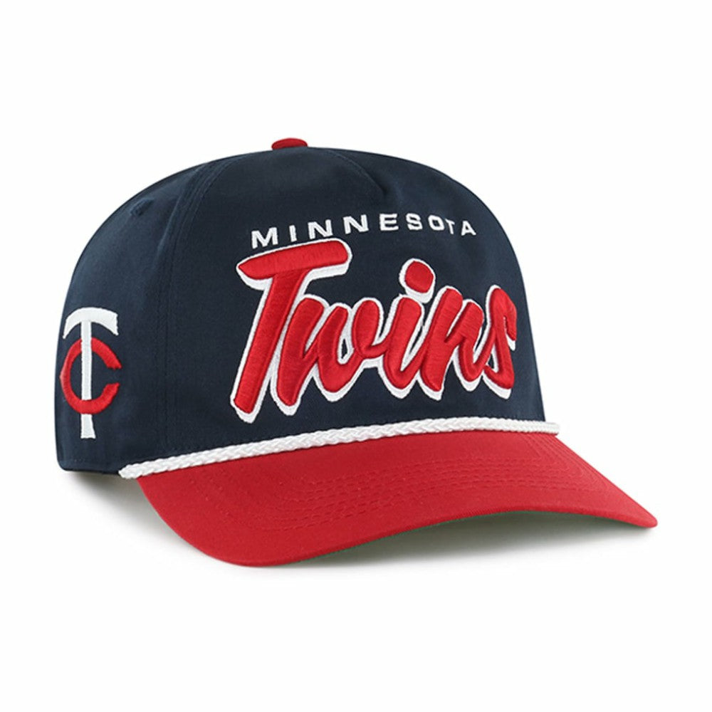 Minnesota Twins '47 Dropshadow Rope Hitch Adjustable Hat | MLB Sale
