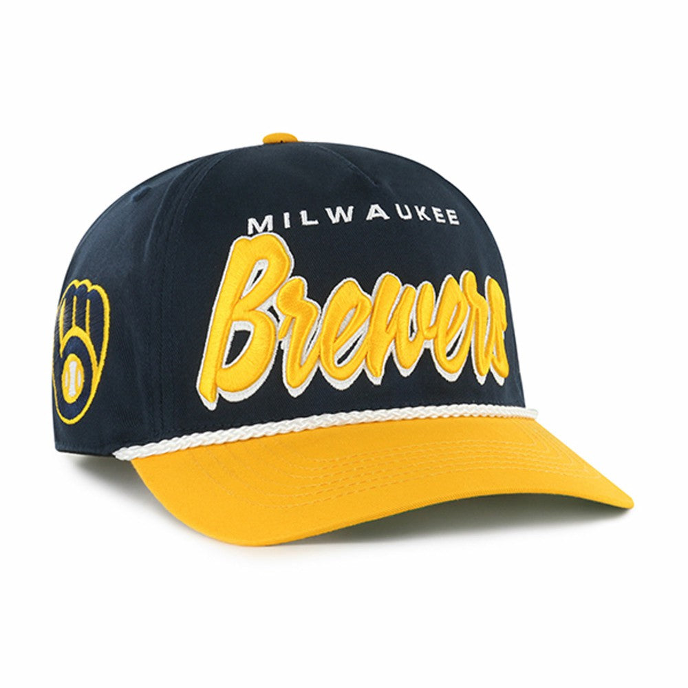 Milwaukee Brewers '47 Dropshadow Rope Hitch Adjustable Hat | MLB Near me