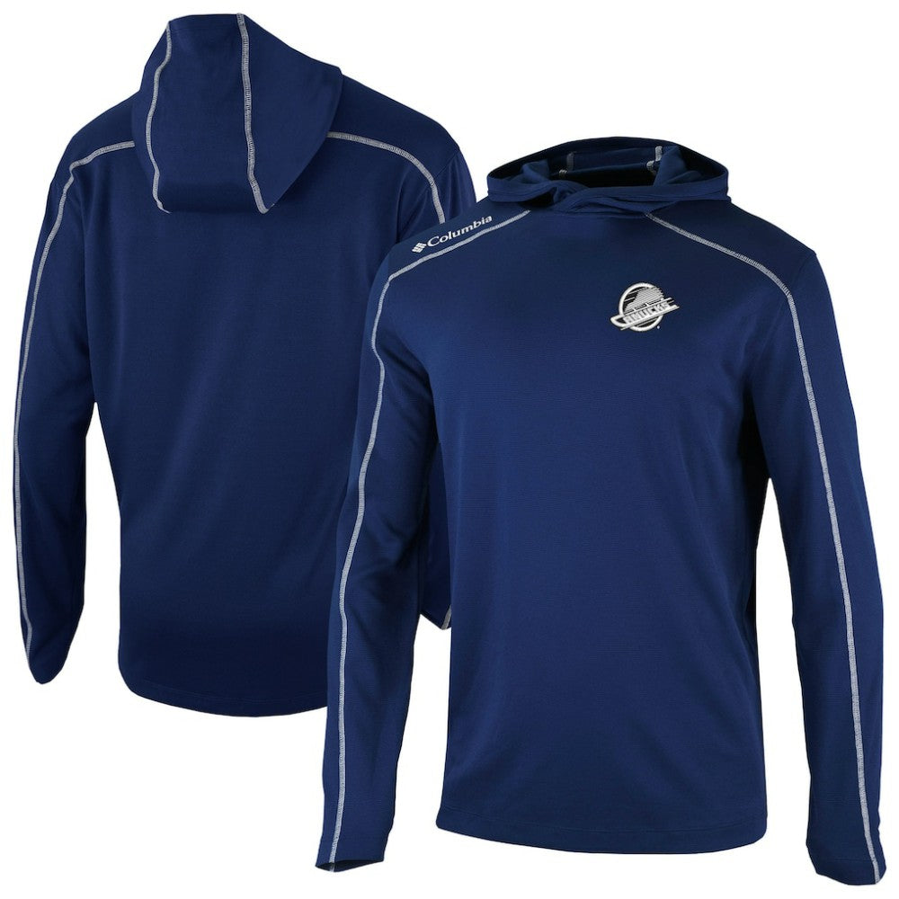 Vancouver Canucks Columbia Shotgun Omni-Wick Pullover Hoodie Outlet