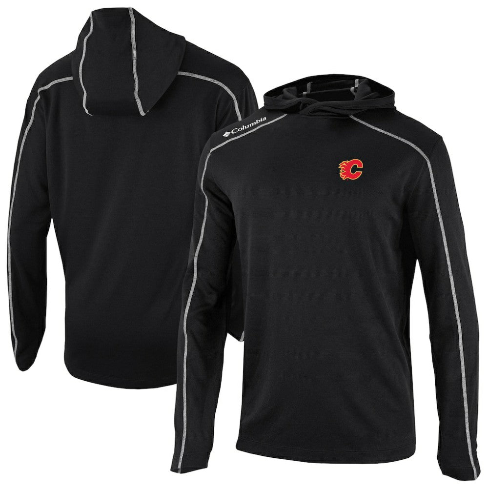 Calgary Flames Columbia Shotgun Omni-Wick Pullover Hoodie Sale