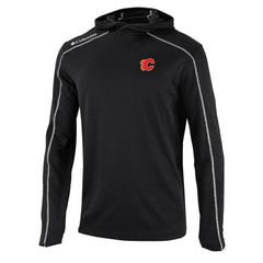 Calgary Flames Columbia Shotgun Omni-Wick Pullover Hoodie Sale