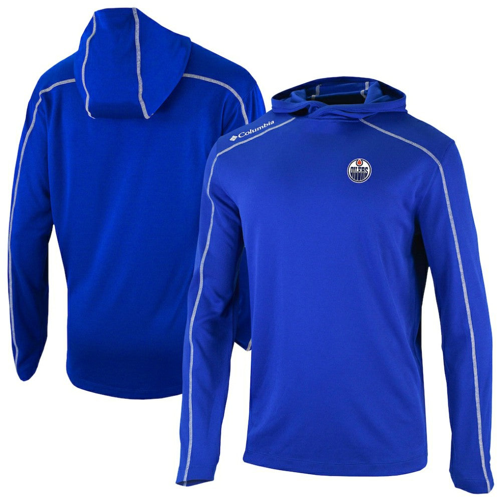 Edmonton Oilers Columbia Shotgun Omni-Wick Pullover Hoodie For Sale