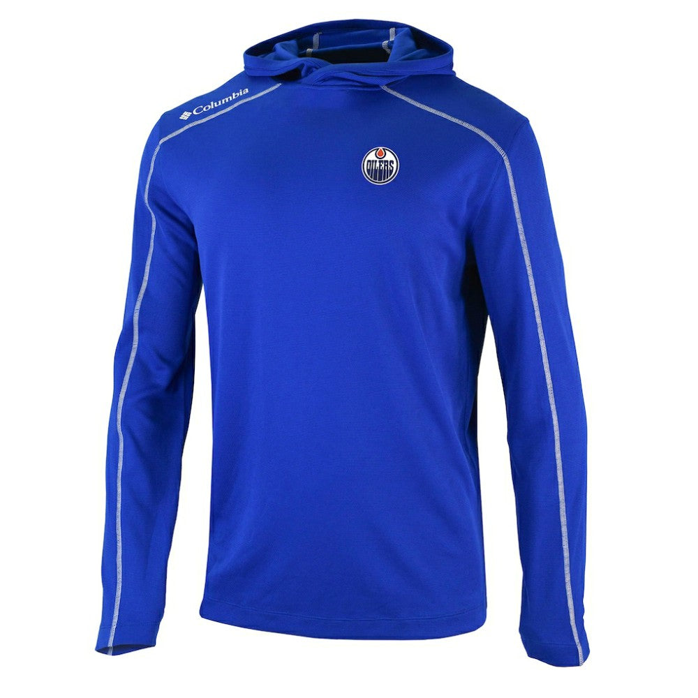 Edmonton Oilers Columbia Shotgun Omni-Wick Pullover Hoodie For Sale