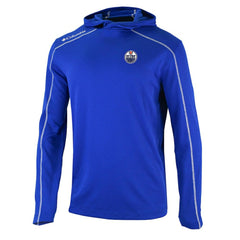 Edmonton Oilers Columbia Shotgun Omni-Wick Pullover Hoodie For Sale
