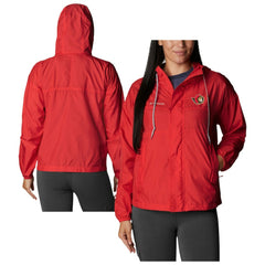 Ottawa Senators Columbia Women's Flash Challenger Omni-Wick Hoodie Full-Zip Windbreaker Sale