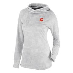 Calgary Flames Columbia Women's Omni-Wick Sunday Ball Pullover Hoodie Sale