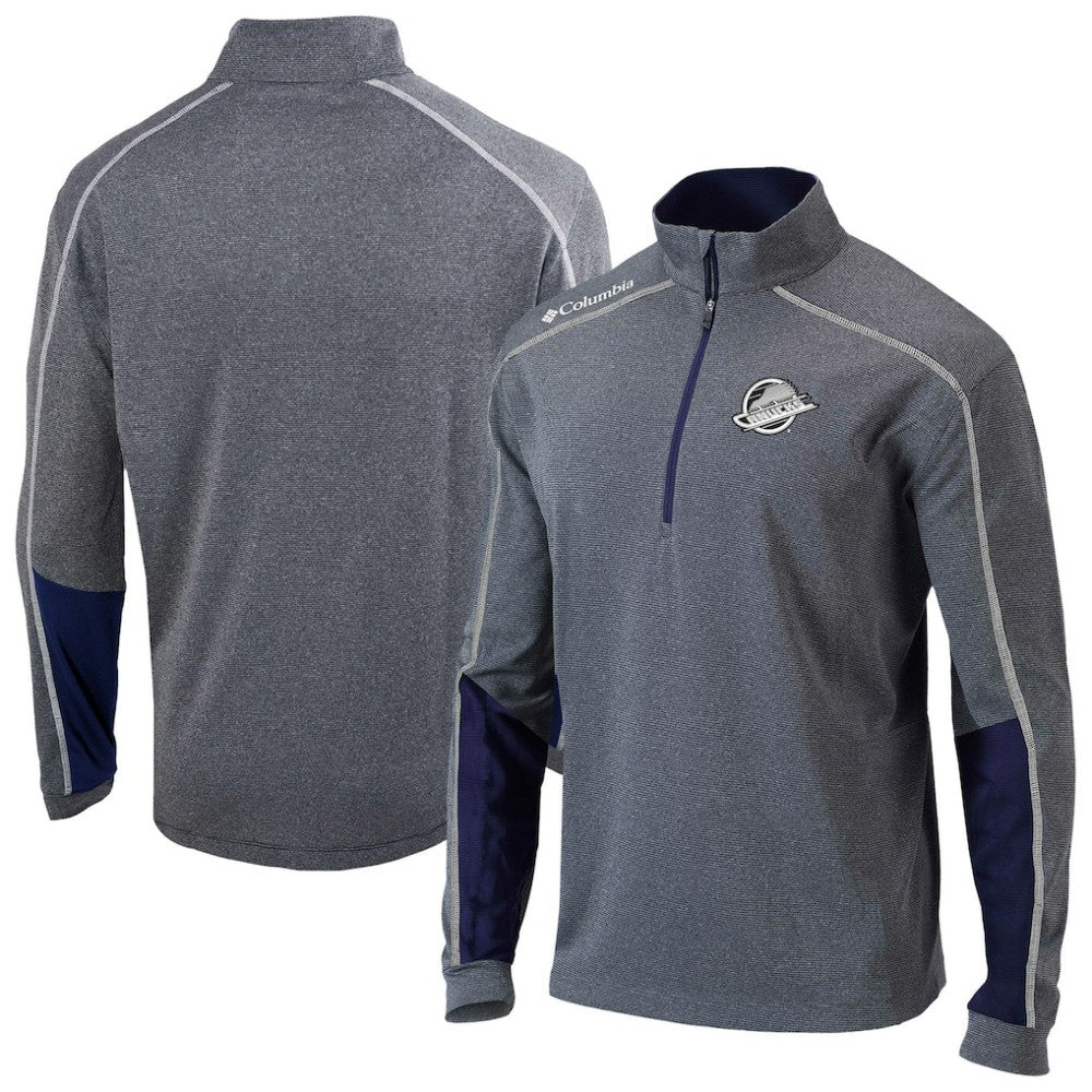 Vancouver Canucks Columbia Omni-Wick Shotgun 2.0 Quarter-Zip Pullover Top Sale