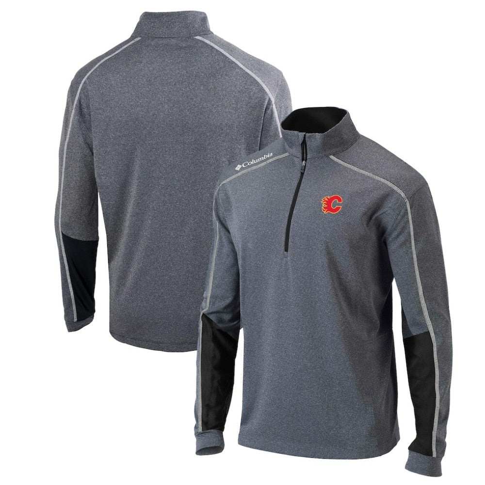 Calgary Flames Columbia Omni-Wick Shotgun 2.0 Quarter-Zip Pullover Top Discount
