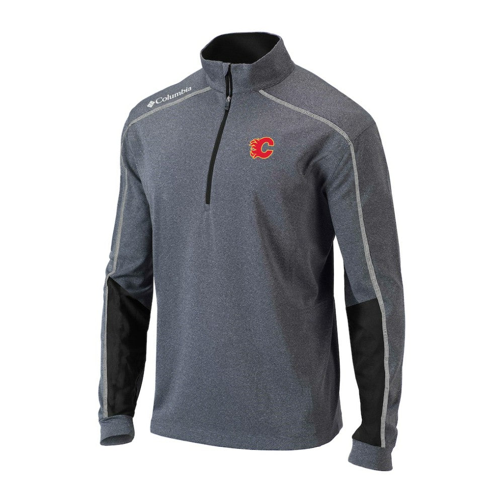 Calgary Flames Columbia Omni-Wick Shotgun 2.0 Quarter-Zip Pullover Top Discount