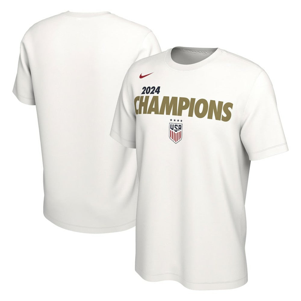 USWNT 2024 Summer Olympics Gold Medal T-Shirt White - Nike