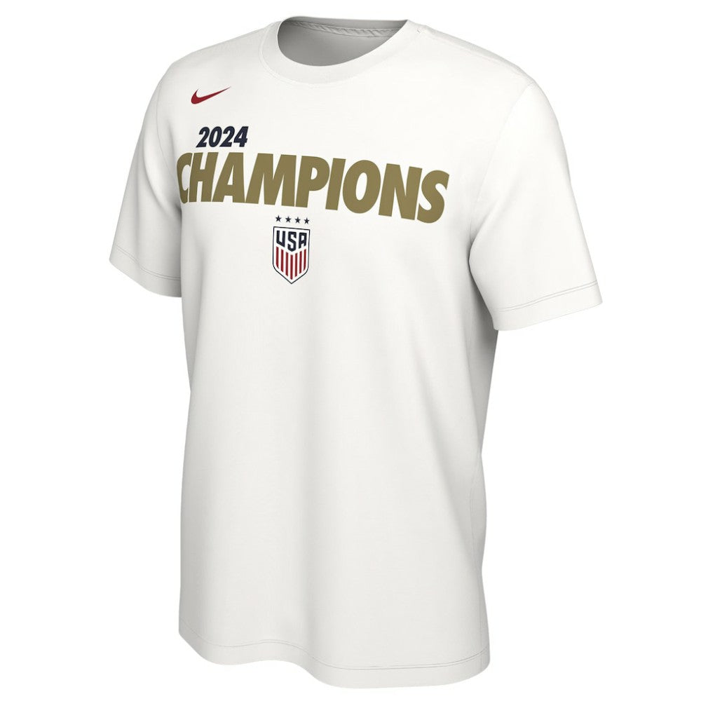 USWNT 2024 Summer Olympics Gold Medal T-Shirt White - Nike