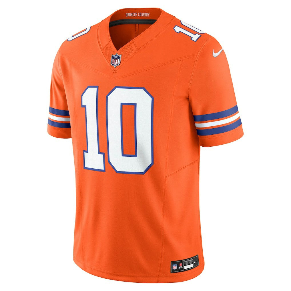 Denver Broncos Nike Bo Nix  Vapor F.U.S.E. Limited Jersey