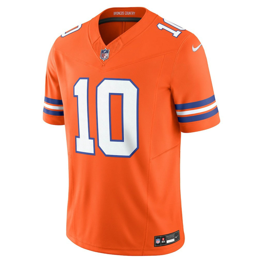 Denver Broncos Nike Bo Nix  Vapor F.U.S.E. Limited Jersey