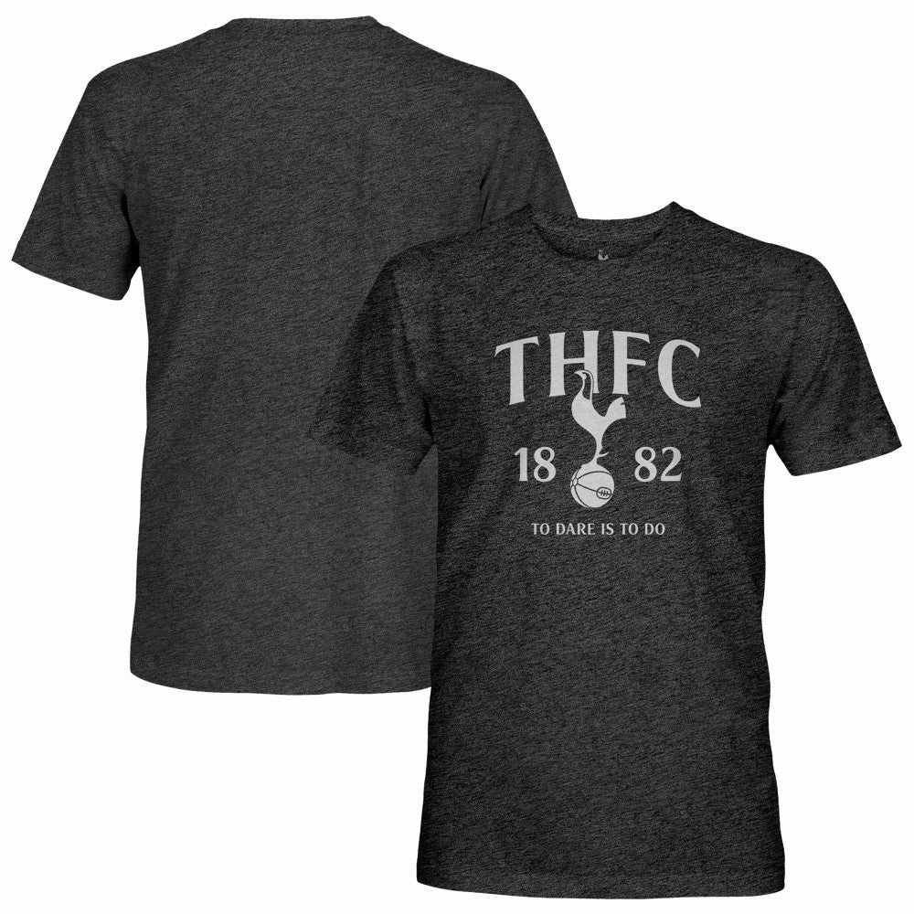 Tottenham Hotspur 1863FC Established Location Vintage Tri-Blend T-Shirt Black