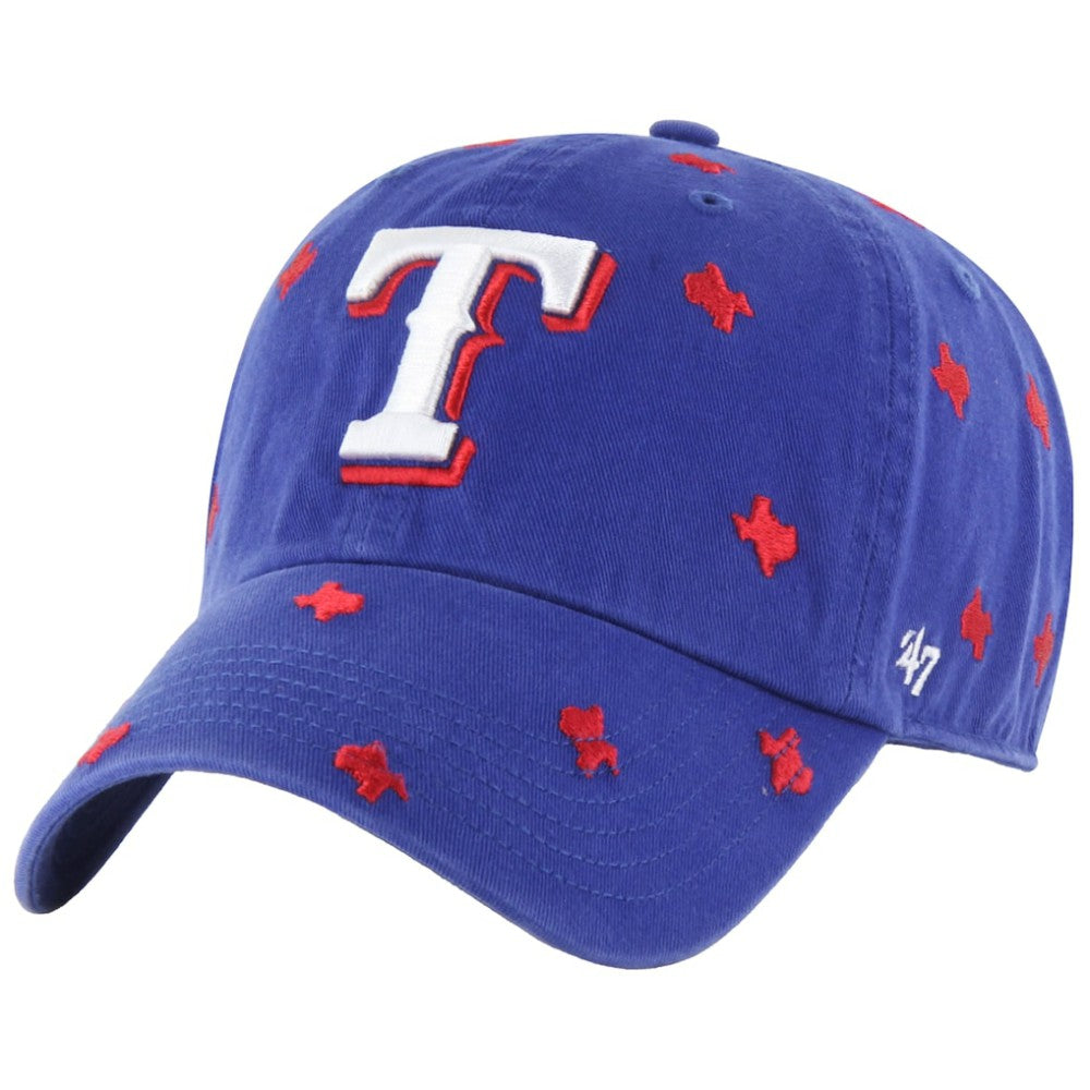 Texas Rangers '47 Women's Confetti Clean Up Adjustable Hat | MLB Outlet