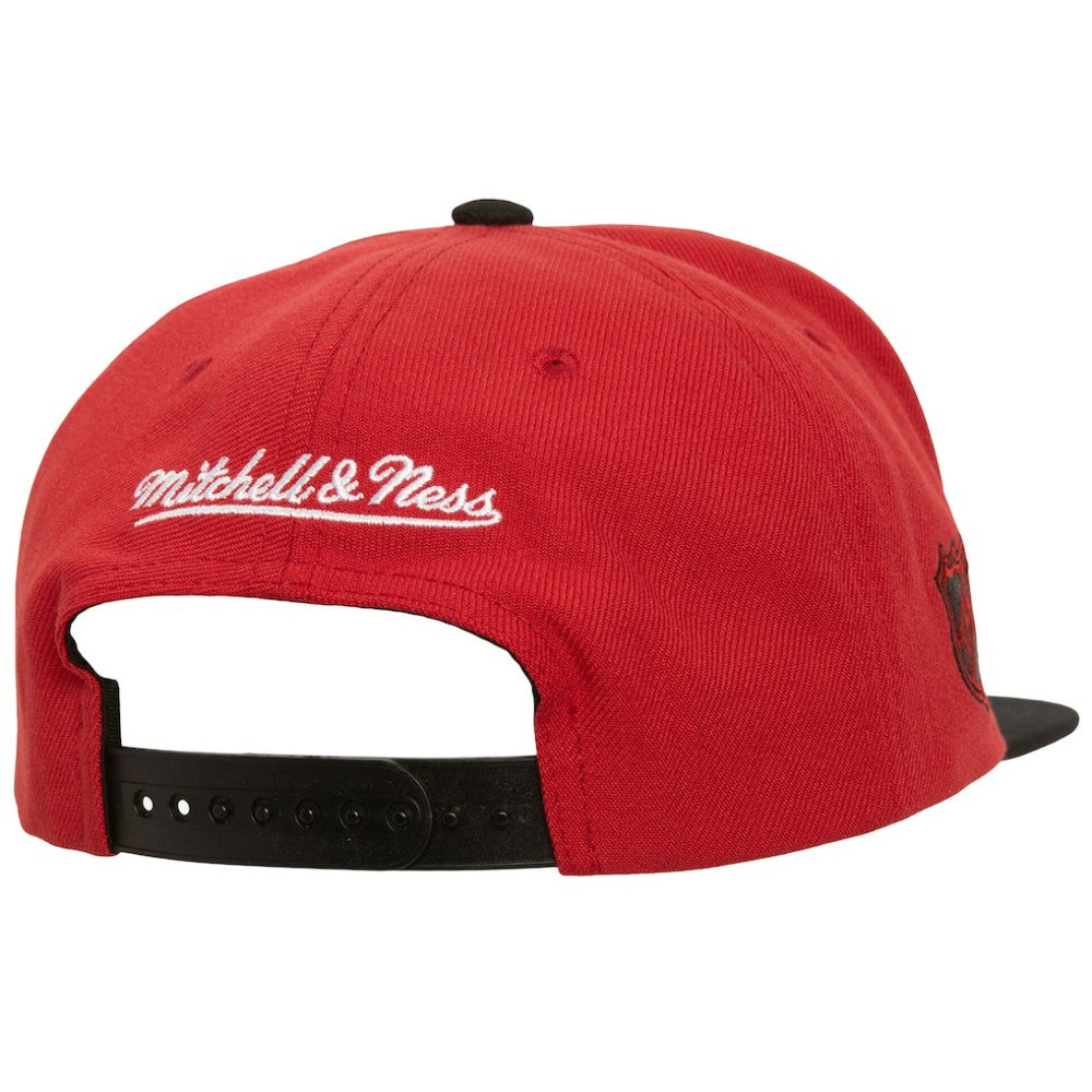Detroit Red Wings Mitchell & Ness Soul Triple Up Snapback Hat Outlet