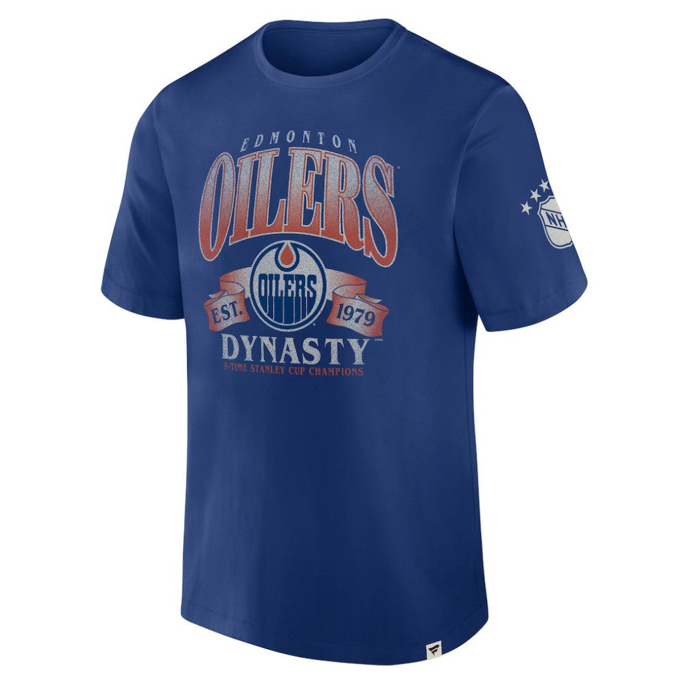 Edmonton Oilers Fanatics Decades Collection Made To Last T-Shirt On Sale