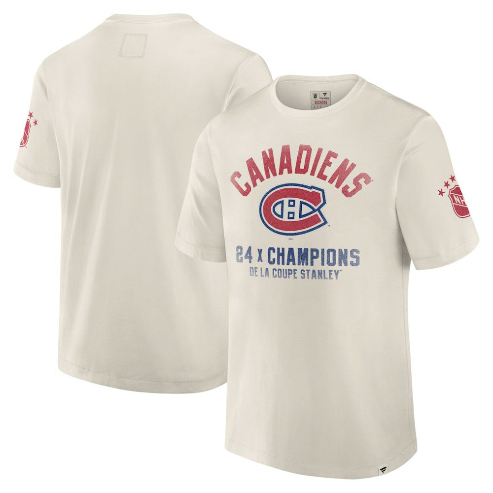 Montreal Canadiens Fanatics Decades Collection Timeless T-Shirt On Sale