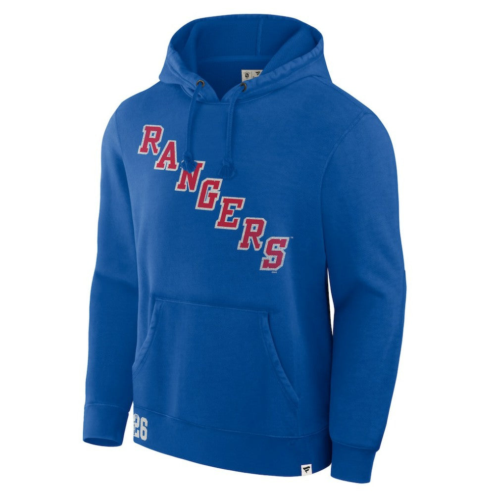 New York Rangers Fanatics Decades Collection Tradition Hoodie On Sale