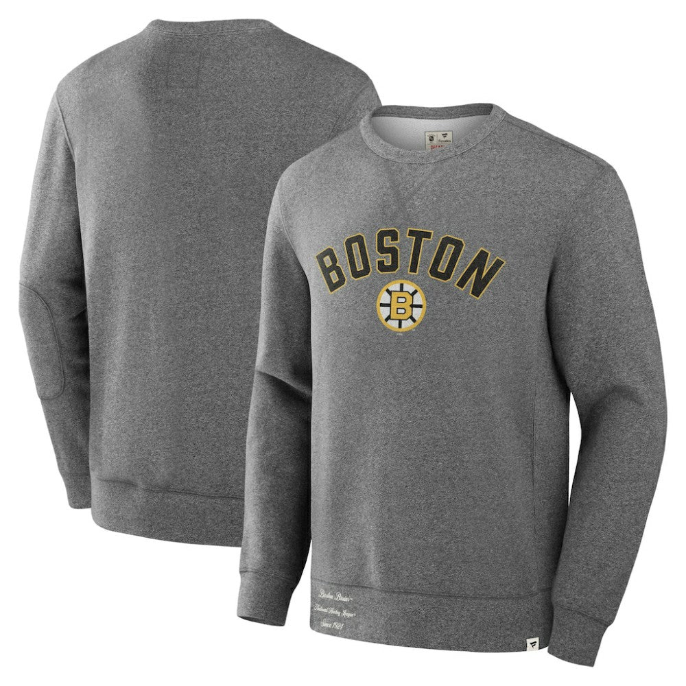 Boston Bruins Fanatics Decades Collection Legendary Fleece Pullover Sweatshirt On Sale