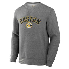Boston Bruins Fanatics Decades Collection Legendary Fleece Pullover Sweatshirt On Sale